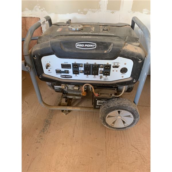 PRO POINT ELECTRIC START GENERATOR (NEEDS REPAIR) *UPSTAIRS*