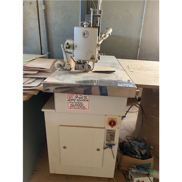 KUPER (FW 1150) INDUSTRIAL ELECTRIC VENEER SPLICER *UPSTAIRS*