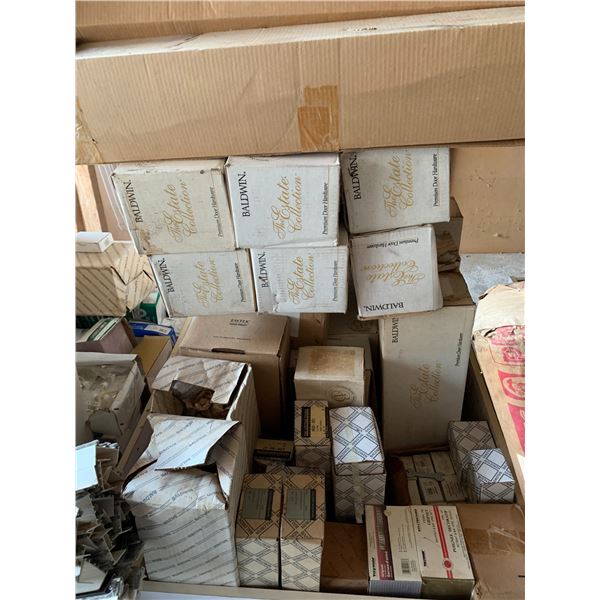 ONE PALLET OF ASSORTED DOOR HARDWARE