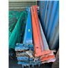 Image 4 : GROUP OF ASSORTED PALLET RACKING (UPRIGHTS & RAILS)- APPROX.45 PCS.