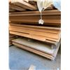 Image 3 : PALLET OF ASSORTED WOODEN DOOR STOCK MATERIAL - PRESSED WOOD SHEETS, VENEERS AND PANEL BOARD