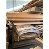 Image 4 : PALLET OF ASSORTED WOODEN DOOR STOCK MATERIAL - PRESSED WOOD SHEETS, VENEERS AND PANEL BOARD