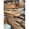 Image 4 : PALLET OF ASSORTED HARDWOOD BEAMS, BOARDS AND VENEERS-VARIOUS WOOD TYPES & SIZES