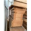 Image 2 : PALLET OF ASSORTED WOODEN DOORS AND HARDWOOD STOCK MATERIAL
