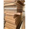Image 4 : PALLET OF ASSORTED SIZE WOODEN DOOR STOCK MATERIAL - HARDWOOD & PANEL DOORS