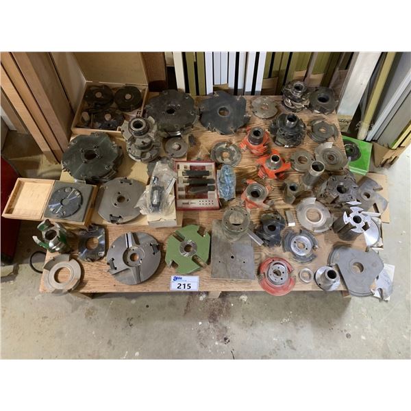 LARGE GROUP OF ASSORTED SHAPER/PLANER CUTTERS