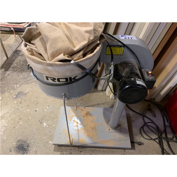 ROK 80100 INDUSTRIAL ELECTRIC DUST COLLECTOR