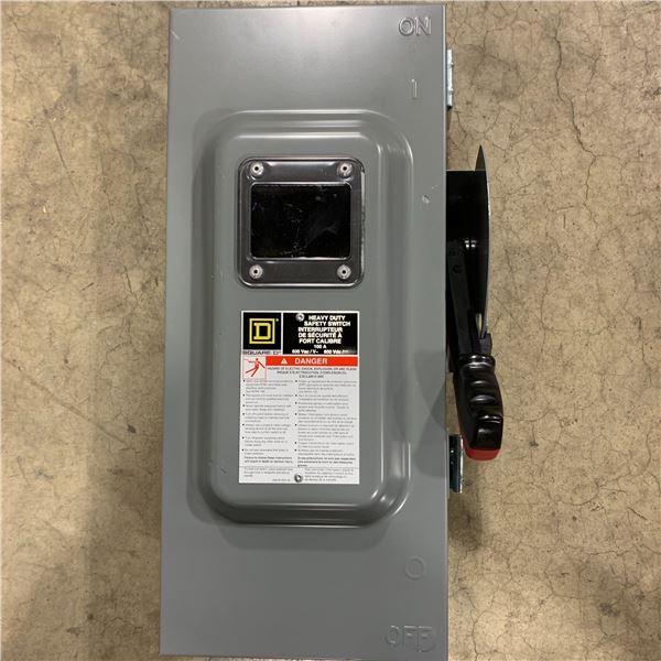 GREY HEAVY DUTY SAFETY SWITCH