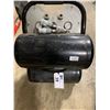 Image 1 : BLACK DOUBLE TANK AIR COMPRESSOR  (PLUS ATTACHMENT)