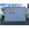 Image 2 : 12FT GREY OFFICE STORAGE SHIPPING CONTAINER 144"L X 87.5"W X 99"H