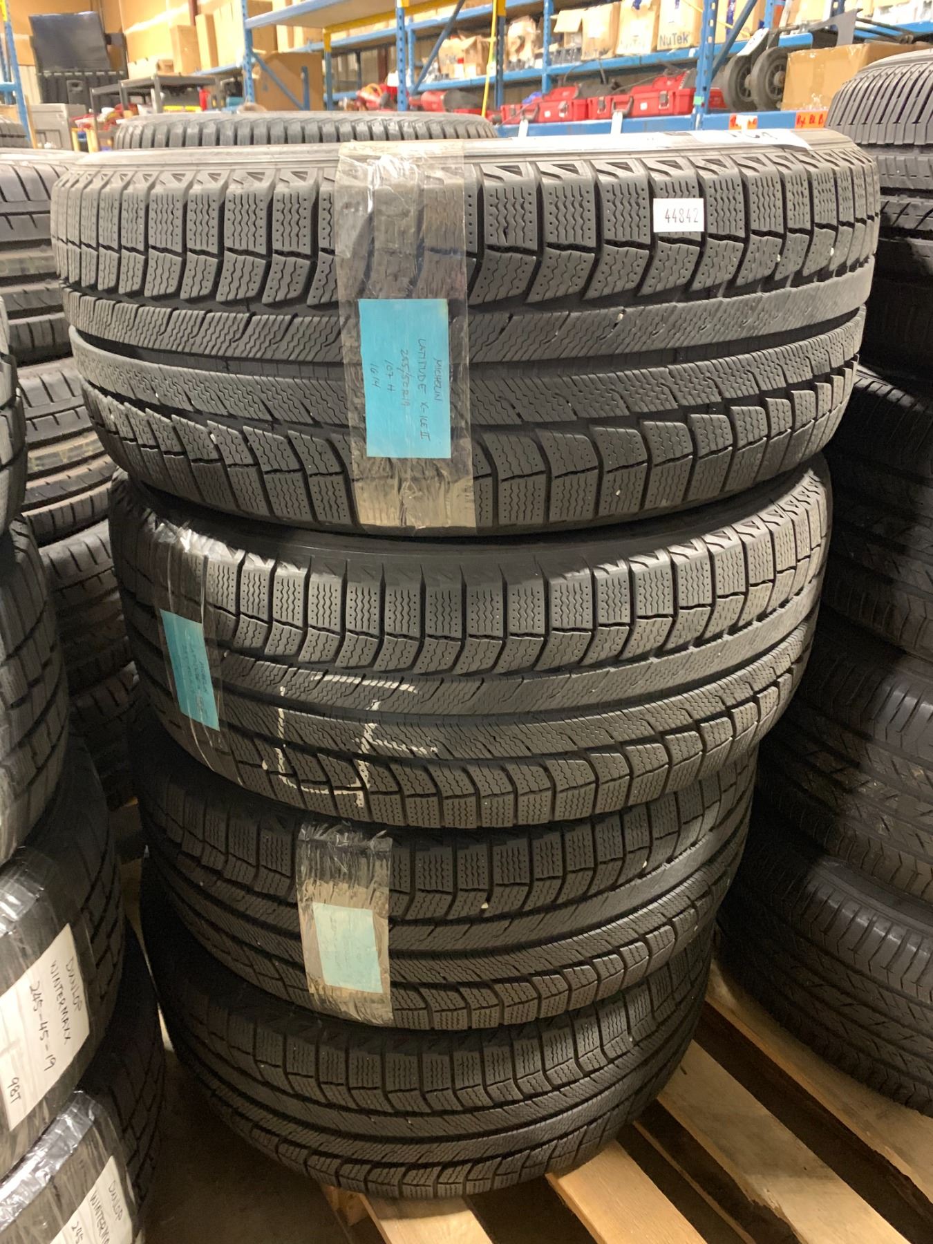SET OF 4 MICHELIN LATITUDE 255/50R19 PERFORMANCE VEHICLE M/S TIRES ...