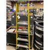 Image 1 : FEATHERLITE 6' YELLOW INDUSTRIAL STEP LADDER & METAL FOLDING MAGAZINE RACK