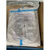 Image 2 : 2 BOXES OF WHITE SIZE XL PROTECTIVE DISPOSABLE COVERALLS