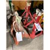 Image 2 : 4 POWER FIST RED 6 TON INDUSTRIAL JACK STANDS