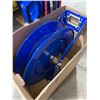 Image 1 : COX 24" INDUSTRIAL BLUE RETRACTABLE COX AIR REEL   * NO HOSE *