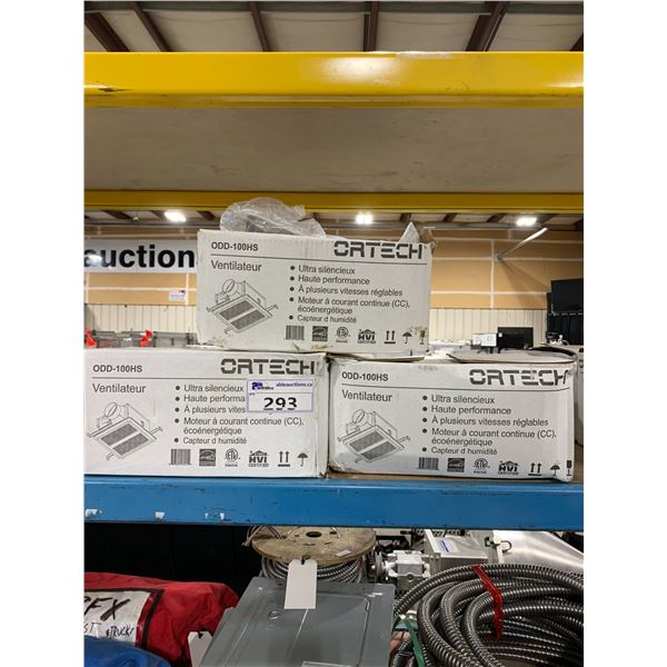 Ortech 5 ORTECH ODD-100HS DC MOTOR ENERGY EFFICIENT VENTILATION FANS - Able ...