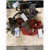 Image 1 : ASSORTED RIDGID PIPE THREADER ATTACHMENTS, PIPE CUTTER & RIDGID INDUSTRIAL TOOLING