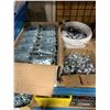 Image 2 : BROTHER INKVESTMENT TANK PRINTER & BINS OF ASSORTED HARDWARE/ OFFICE SUPPLIES