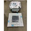 Image 2 : MITSUBISHI PLY-P12NFMU-E 3.73 CUBIC FT AIR CONDITIONER WITH SLP-18FAEU COVER PLATE *BOTH IN BOX*
