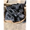 Image 3 : BOX OF PIPE INSULATION & 2 BOXES OF ASSORTED PLASTIC ELECTRICAL RECEPTACLE BOXES