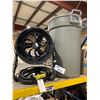 Image 2 : REEL EFX ELECTRIC VENTILATION FAN & RUBBERMAID WASTE RECEPTACLE & AN EXTENSION CORD