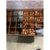 Image 2 : METAL INDUSTRIAL 4 SECTION HARDWARE SORTER WITH ASSORTED INDUSTRIAL HARDWARE