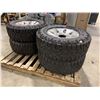 Image 2 : SET OF 4 WRANGLER GOODYEAR LT 275/70 R18 M+S ALL SEASON VEHICLE PERFORMANCE TIRES WITH 8 BOLT