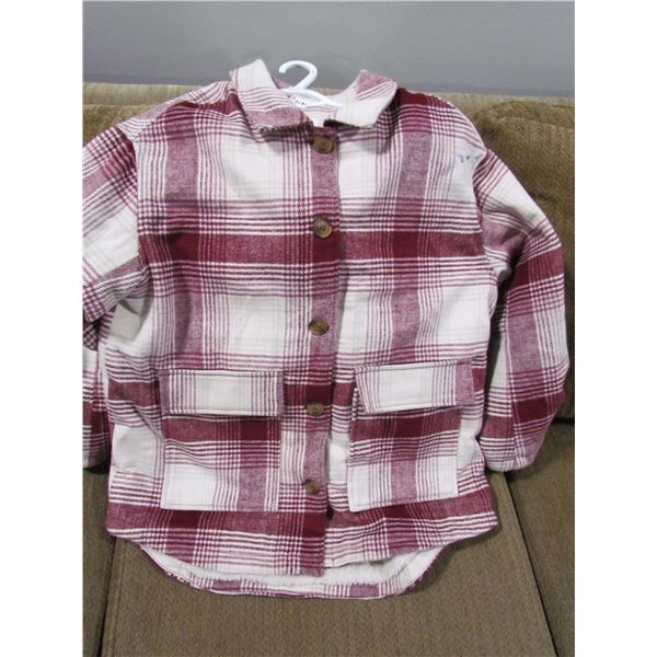 Womens Plaid Shacket