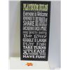 Image 1 : Playroom Rules Sign