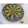 Image 1 : Yellow Dart Board w Darts