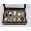 Image 1 : Watch Display Case (RANDOM WATCHES)