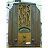 Image 1 : Stewart Warner A934 Tombstone Tabletop Radio Model R-1262-A - Frayed Cord