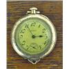 Image 1 : Elgin Ladies' Size Pocketwatch With Loop On '6' End For Wearing On A Chain Around The Neck - Possibl