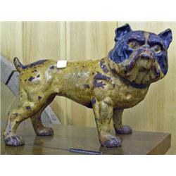 Cast Iron Bull Terrier Doorstop