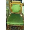 Image 1 : Victorian Upholstered Parlor Chair