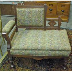 Eastlake Settee