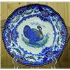 Image 1 : Six Flow Blue Turkey Plates By Lincoln, Bistro England - Choice