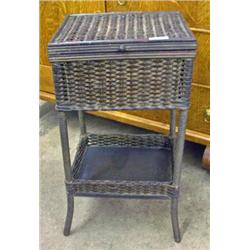 Heywood Wakefield Wicker Sewing Basket