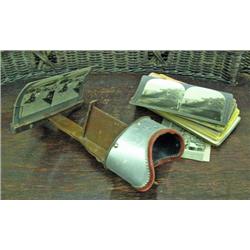 Keystone Stereopticon Viewer And 26 Cards