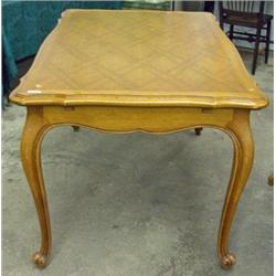 Country French Oak Drawleaf Dining Table
