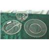 Image 1 : 3 Pieces Candlewick - Divided Dish, Bowl And Plate