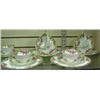 Image 1 : Five 3 Piece Dessert Sets By Paragon, Tapestry Rose Pattern