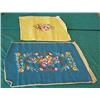 Image 1 : Lot Of Needlepoint Bench Covers, Seat Covers And Asstd. Wall Hangings