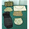 Image 1 : Lot Of 6 Vintage Evening Purses, Some Beaded, Some Crocheted
