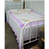Image 1 : Old Simple Iron Bed, Full Size