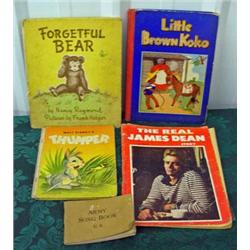 Lot Of Books, Etc. - Army Song Book, Little Brown Koko 1940, Etc.