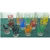 Image 1 : Lot Of 13 Swanky Swig And Cartoon Character Glasses - Fred Flintstone, Scotty Dogs, Etc.