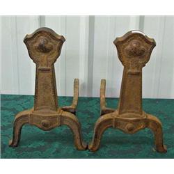 Pair Of Cahill Andirons, #303