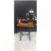 Image 2 : Museum quality restored antique marine engine on stand 1903 45" tall