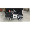 Image 1 : Beautiful retro pedal police car, light flashes! 34" long